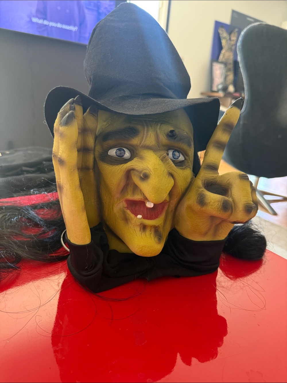 Witch Halloween decoration